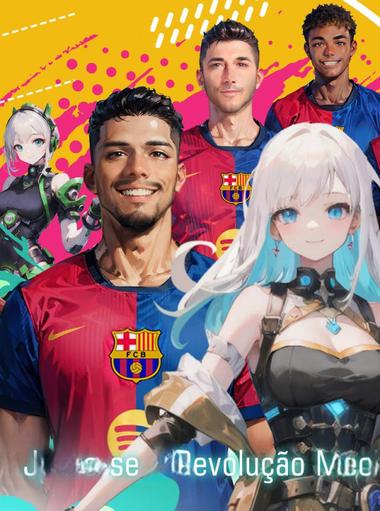 Cyber Angels: Barça e heroínas