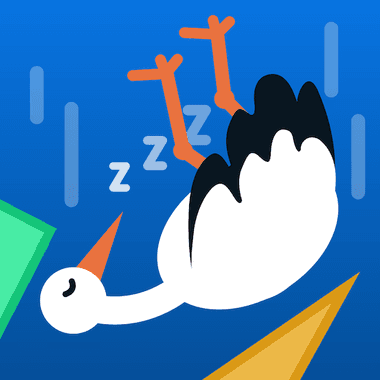 Sleepy Stork